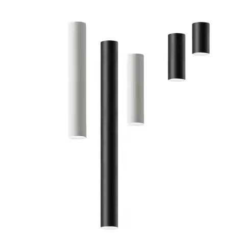 Dimmable Downlight Long Tube Surface Mounted Modern 7W 12W Led Spot Light Indoor Living Room Kitchen