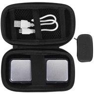 Hard Travel Case for ECG (Black) - Heart Monitor Case for Kardia Mobile 6L & EKG - Cardicac Mobil De