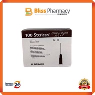 Sterican needle 26G 1" (100's) (ready stock)