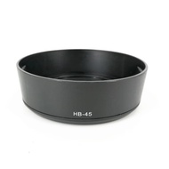 HB-45 HB45 52mm Circular Reverse Buckle Camera Lens Hood for Nikon D5100 D3200 D5000 D60 18-55mm Cam
