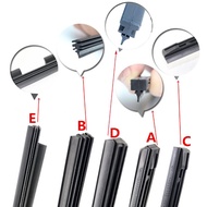 Windscreen Wipers Insert Rubber Strip Refill For Mazda 3 6 2 5 CX-5 CX-7 CX-3 323 ATENZA Axela 1Pcs