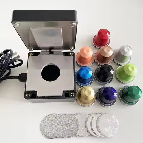 DIY Nestle Nespresso Coffee Capsule Aluminum Empty Shell Sealing Machine Compatible with Xiaomi Mi X