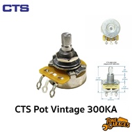 CTS EP-4880 Vintage Style 300KA Potentiometer Electric Guitar Buttock