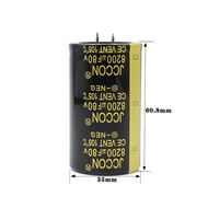 80V8200UF 80V 8200uf JCCON Black Gold Long Life Power Amplifier Audio Fever Filter Capacitor Size: 3