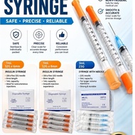 Insulin Syringe 32g 6mm/8mm 1ML