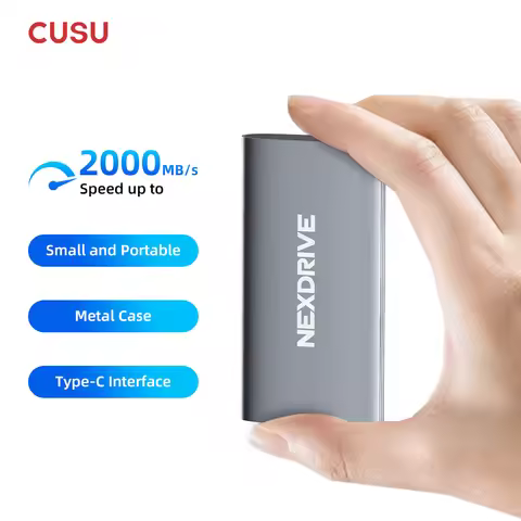 CUSU Portable SSD 512gb 1tb External Hard Drive 20Gbps USB3.2 Solid Stata Disk for Laptop