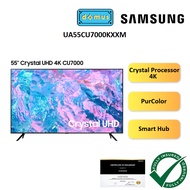 Samsung Smart TV 50 55 Inch 4K UHD CU7000 50" 55" Smart TV Murah Television 电视机 電視機 UA50CU7000KXXM U