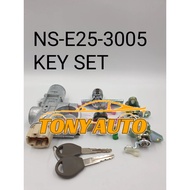 KEY SETS NISSAN URVAN E25