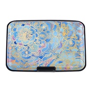 EZ Life Mini RFID Aluminum Wallet Credit Card Holder Slim Metal Hard Case Business Card Case for Wom