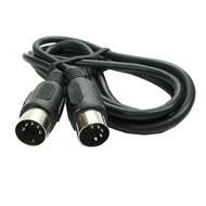 MIDI DIN 5PIN Music Cable DIN Plug to 5 Pin 5PIN Male to Male Double Headed DIN 5PIN Cable Connectin
