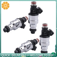 4PCS 550Cc  Injectors for  OBD1 OBD2 B16 B18 B20 D15 D16 D18 H22 Refit Injector