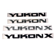 YUKON Car Logo Suitable for GMC Pickup YUKON XL Modified Tail Box Labeling YUONX Door Side Label Rea