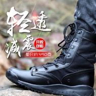 Genuine Genuine Leather Four Seasons New CQB Men's Special Forces Combat Boots Training Ultra-Light 