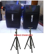 Paket Speaker Karaoke Linkmaster dan Stand Speaker original