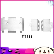 wayneStainless Steel Chassis Armor Axle Protector Skid Plate for  EX86190 EX 86190 LC76 1/10 RC Craw