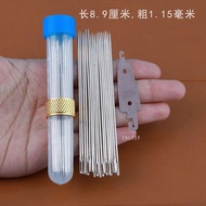 Steel Needle Big Eye Needle hand Sewing elderly Needle hand Sewing Quilt Wooden Tube Sewing Box Stee