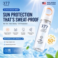 377 Whitening Sunscreen Spray Moisturizer Insulation UV Protection Sunblock Moisturizing 377 防晒喷雾 防曬