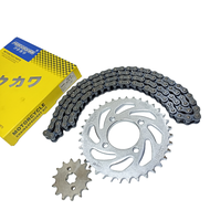 GEAR SET GEAR PAKET SUZUKI SMASH SMASH NEW 428H-104L 36T-14T MERK FUKUKAWA JAPAN QUALITY