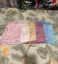 泰國絲圍巾 6條