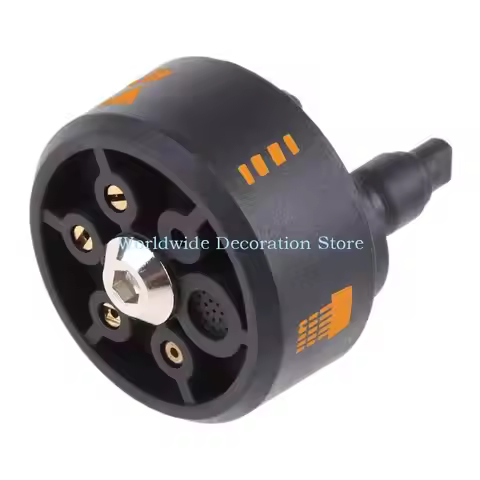 Q39B 6-in-1 over & Adjustable Nozzle 1/4'' Plug Tips Practical Pressure Washer Nozzle for Watering