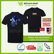 NICKELODEON STH Sonic The Hedgehog Tee (Unisex) | Premium Quality 100% Cotton | Baju Tee Sonic Unise