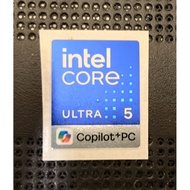 Intel Core Ultra 5 series 3 Copilot+PC logo Sticker Original