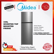 Midea 2 Door Fridge (280L / 400L / 490L) Refrigerator MDRT489MTB46