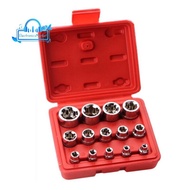 14Piece E-TORX Socket Set Premium Female Torx Socket Set External Torx Socket Set
