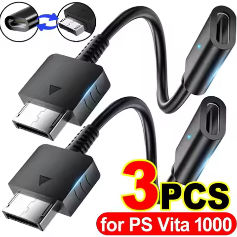 For PS Vita PCH-1000 Series Type C Female Charging Cables Charging Adapter Cords USB-C Female Cable 