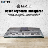 Cover Keyboard Yamaha AKA PSR Series Transparan - S