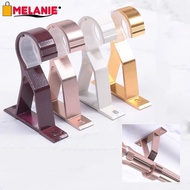 out of sale Aluminum Alloy Curtain Rod Brackets / Drapery Window Rod Holder Easy Install DIY Hook / Home Decor Accessories