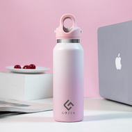 Bình giữ nhiệt Gozen 355ml inox cao cấp đóng mở một giây chỉ cần một tay Twist-Free Revomax bảo hành