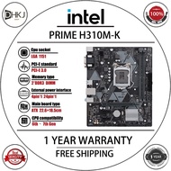 used PRIME H310M-K R2.0 Motherboard Intel H310 LGA 1151 Core i7/i5/i3 32GB DDR4 Original Desktop H31