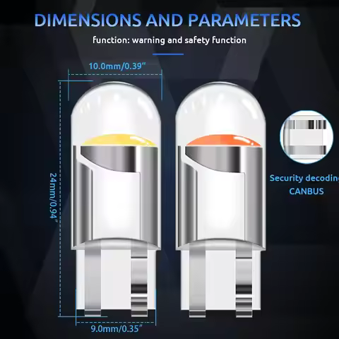 10PCS T10 W5W Car Wedge Parking Light Turn Side Bulbs for BYD F3 F0 S6 S7 E5 E6 M6 G3 F3 G5 T3 13 li