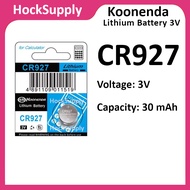 Koonenda CR927 Battery Lithium Battery 3V 927