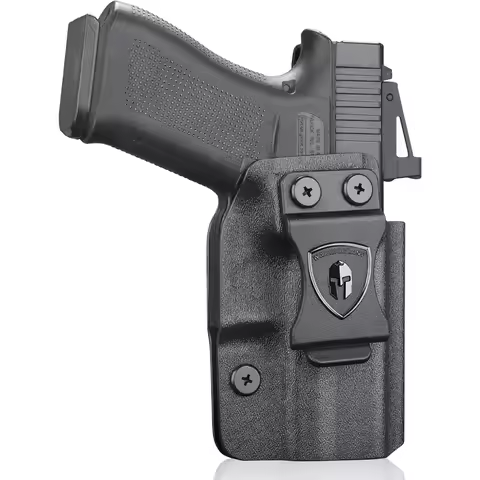 For Glock 43X / 43X MOS,G43,IWB Kydex Holster w/Optic Cut,Appendix Concealed Carry Holster,Adjustabl