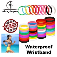 1psc Waterproof Silicon Wristband Wrist Band Bracelet For Event Sport Playground