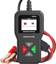 6V 12V 24V Car Battery Tester, 100-2000 CCA Voltage Tester 2Ah-220Ah Digital Auto Battery Analyzer I