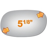 Burco 2125 Driver Side Replacement Mirror Glass for 1975-1977 CHEVROLET CAMARO, 1975-1980 MONZA, 197