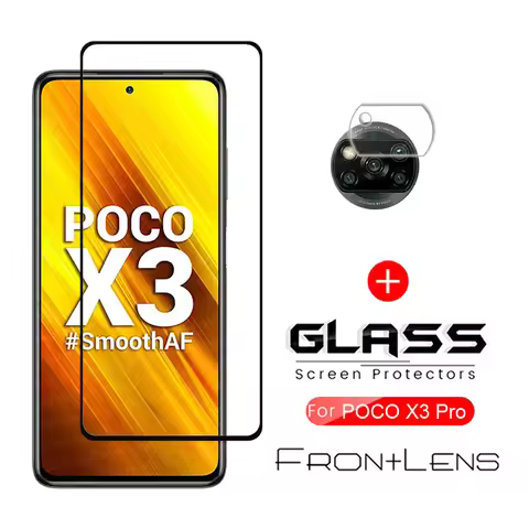 For Xiaomi Poco X3 Pro Glass Screen Camera Len Protector Film For Xiaomi Poco X3 Pro Tempered Glass 
