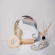 Aesthetic Mirror beam/ aesthetic mirror by woodenly irregular mirror/ woodenly/ /