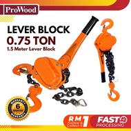 0.75 Ton x 1.5m Lever Block Chain Hoist Hand Operated Lever block Manual Chain Hoist
