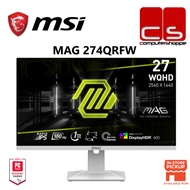 MSI MAG 274QRFW / MAG 274QRF QD E2 27'' WQHD 180HZ /1MS/ G-SYNC/ HDR Rapid IPS /SPEAKER Gaming Monit