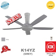 KDK REMOTE CEILING FAN K14YZ 5 BLADE 56" ( GY Z Series)