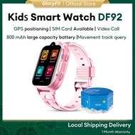 Aolon DF92 Smart watch kids 4G Voice & Video Calls Family Group Chat GPS+LBS+WIFI 800 mAh Larger Bat