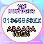 018 VIP VVIP Number 01868868 ABAABA Series Malaysia Beautiful Phone Number Lucky SUPER LIMITED