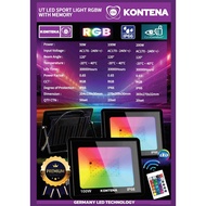 KONTENA LED RGB MULTICOLOUUR FLOOD LIGHT 50WATT 100WATT 200W LED FLOOD LIGHT C/W REMODE CONTOL