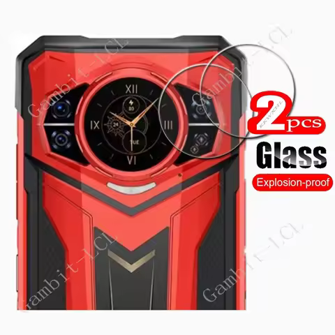 2PCS 3D 9H HD Camera Lens Film For Doogee S200 Plus 1.32" DoogeeS200 S200Plus S200X X Tempered Glass