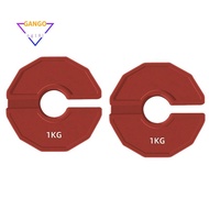 2PCS Gym Micro-Type Plates Dumbbell Fractional Weight Plate Rubber Fractional Weight Plates Plates A