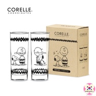 CORELLE COORDINATES Snoopy &amp; Charlie Slim Cup 2P 300ml Gift